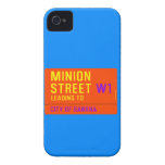 Minion Street  iPhone 4 Cases