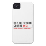 BBC TELEVISION CENTRE  iPhone 4 Cases