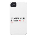 usamah kriel street  iPhone 4 Cases
