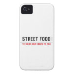 Street food  iPhone 4 Cases