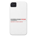 Kavisha shah  iPhone 4 Cases