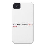 Baywood Street  iPhone 4 Cases
