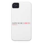 ilove music  iPhone 4 Cases