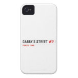 gabby's street  iPhone 4 Cases
