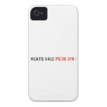 Keats Vale  iPhone 4 Cases