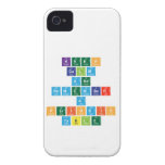 KEEP CALM AND REMEMBER A PERIODIC TABLE  iPhone 4 Cases