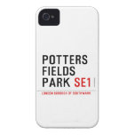 potters fields park  iPhone 4 Cases
