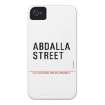 Abdalla  street   iPhone 4 Cases