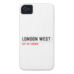 LONDON WEST   iPhone 4 Cases