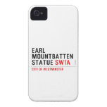 earl mountbatten statue  iPhone 4 Cases