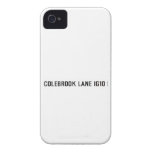 COLEBROOK LANE  iPhone 4 Cases
