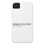 Kgauza Key Gee Street  iPhone 4 Cases
