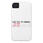 our trip to London    iPhone 4 Cases