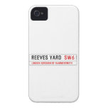 Reeves Yard   iPhone 4 Cases