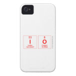io  iPhone 4 Cases