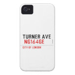 turner ave   iPhone 4 Cases