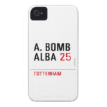 A. BOMB ALBA  iPhone 4 Cases
