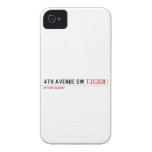 4th Avenue SW  iPhone 4 Cases