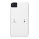 La b  iPhone 4 Cases