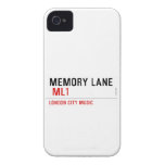 Memory Lane   iPhone 4 Cases