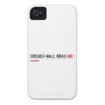 Crouch Hall Road  iPhone 4 Cases