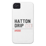 HATTON DRIP  iPhone 4 Cases