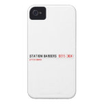 Station barbers   iPhone 4 Cases