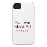 Evil twin Street  iPhone 4 Cases