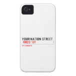 YOURINATION STREET    iPhone 4 Cases