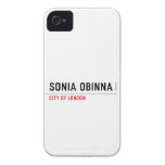 SONIA OBINNA  iPhone 4 Cases