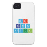 Mr
 RANITA 
 Azul  iPhone 4 Cases