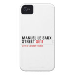 Manuel le Saux Street  iPhone 4 Cases