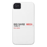 GiGi savge   iPhone 4 Cases