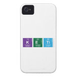 Keti  iPhone 4 Cases