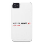 Hussein ahmed  iPhone 4 Cases