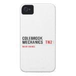 Colebrook Mechanics   iPhone 4 Cases