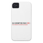 Old Brompton Road  iPhone 4 Cases