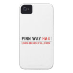 Pinn Way  iPhone 4 Cases