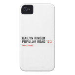 Kailyn ringer Popular road  iPhone 4 Cases