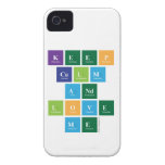 Keep
 Calm
 And
 Love
 Me  iPhone 4 Cases
