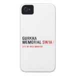 gurkha memorial  iPhone 4 Cases