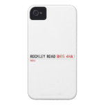 Rockley Road  iPhone 4 Cases