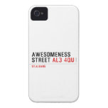 awesomeness street  iPhone 4 Cases