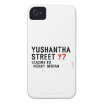 Yushantha  Street  iPhone 4 Cases