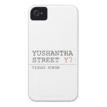 Yushantha  Street  iPhone 4 Cases