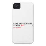 CAKE PROVOCATEUR  STREET  iPhone 4 Cases