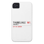 Thubelihle   iPhone 4 Cases