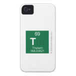 T  iPhone 4 Cases