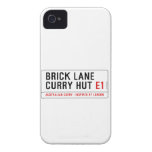 Brick Lane  Curry Hut  iPhone 4 Cases