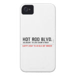 Hot Rod Blvd.  iPhone 4 Cases
